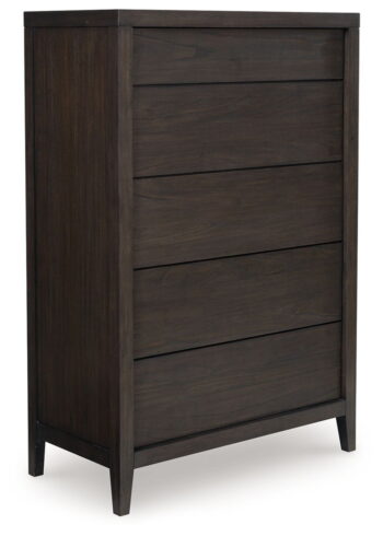Westonfort - Espresso - Five Drawer Chest