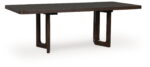 Breckington - Dark Brown - Rectangular Dining Room Extension Table