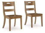 Mylarken - Brown - Dining Room Side Chair (Set of 2)