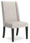 Welltern - Cream / Black - Dining Uph Side Chair (Set of 2)