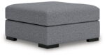 Omaha By Ashley - Salt and Pepper - Oversized Accent Ottoman