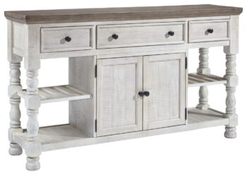 Havalance - White / Gray - Dining Room Server