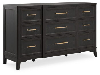 Welltern - Black - Dresser