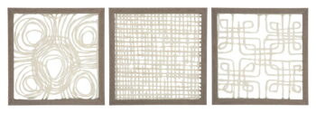 Odella - Cream / Taupe - Wall Decor Set (Set of 3)