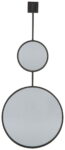 Brewer - Black - Accent Mirror