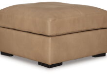 Bandon - Toffee - Oversized Accent Ottoman