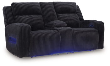 TwinBrooke - Reclining Loveseat With Console / Adj Headrest