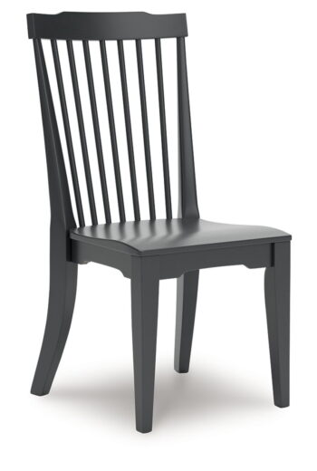 Plazaton - Black - Dining Room Side Chair (Set of 2)
