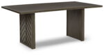Arkenton - Grayish Brown - Rectangular Dining Room Table