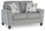 Leeshan - Steel - Loveseat