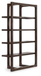Breckington - Dark Brown - Bookcase