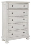 Robbinsdale - Antique White - Five Drawer Chest