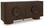 Veeda - Dark Brown - Accent Cabinet