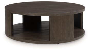 Neo - Rich Brown - Round Cocktail Table