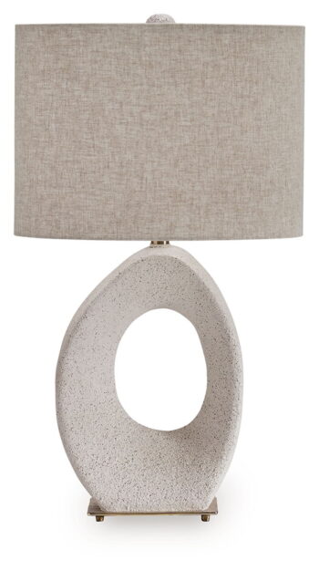 Trentlen - Cream / Gold Finish - Paper Table Lamp