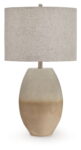 Linas - Cream / Beige - Metal Table Lamp