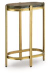 Porterville - Gold Finish - Accent Table
