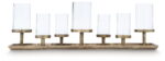 Wallmond - Antique Brass Finish - Candle Holder